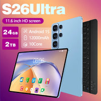 24G+2TB 2025 NEW S26Ultra 11 Inch Android 15 Tablet with Dual SIM 4G Phone Call Function Professional Use Memory