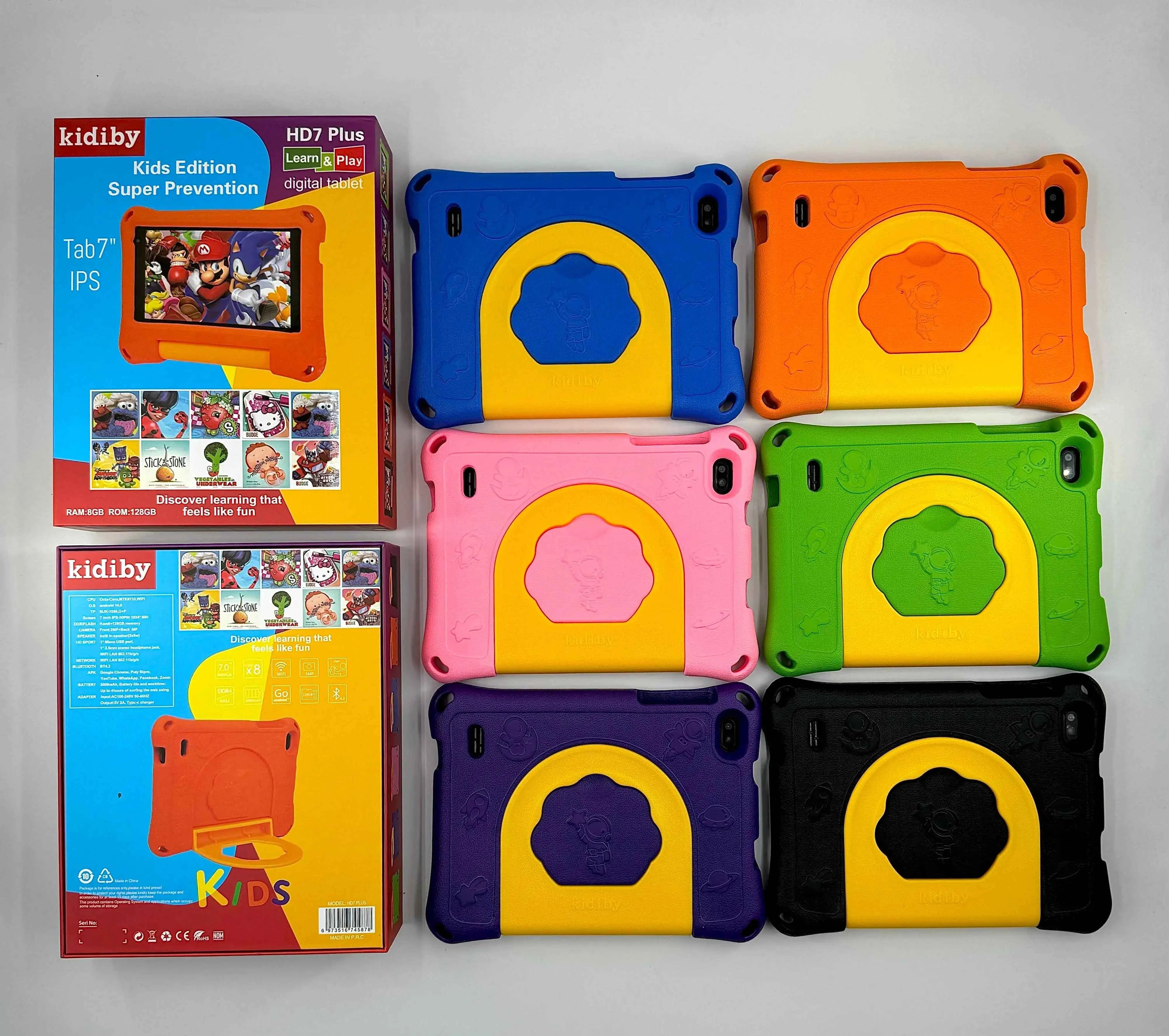 Hot Selling Tablets 7 Inch Android 9.0 Sim Card Children Learning Tablette Pour Enfant Kids Tabletta Educational