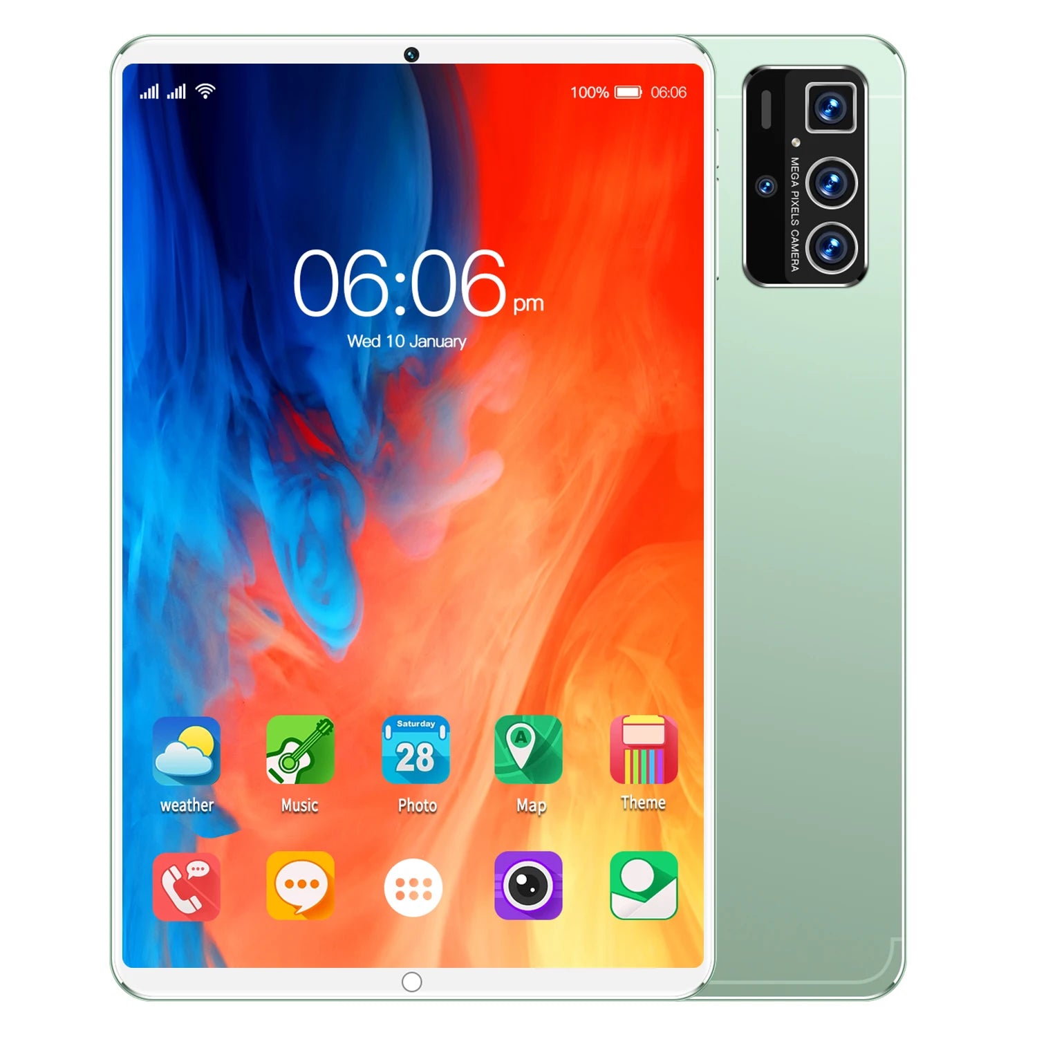 12 Inch Dual SIM Android Tablet  16GB+1TB 14 Pro Pro Branded Educational Phone Call Feature
