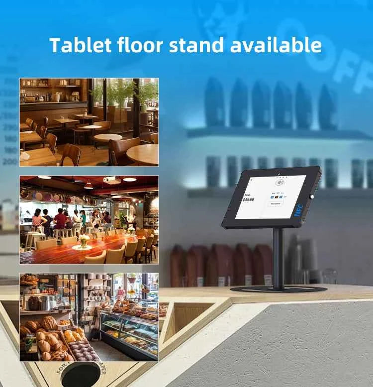 New Design Android 14 OS Android Front NFC Tablet 10.1 Inch Android Tap to Pay Tablet PC with Rfid Reader NFC Pos Tablette H101