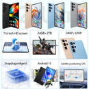 24G+2TB 2025 NEW S26Ultra 11 Inch Android 15 Tablet with Dual SIM 4G Phone Call Function Professional Use Memory