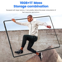 Pro 13 Android Tablet with 10.1 Inch Display Snapdragon 8 Gen3 16GB RAM 1TB ROM  10000mAh Battery 5G LTE and GPS