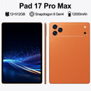 Pad 17 ProMax Android Tablet — 12GB + 512GB