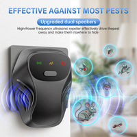 In 2026, the new three-speed inverter ultrasonic mosquito repellent, multi-functional insect repellent, and rat repellent are explosive in cross-border foreign trade