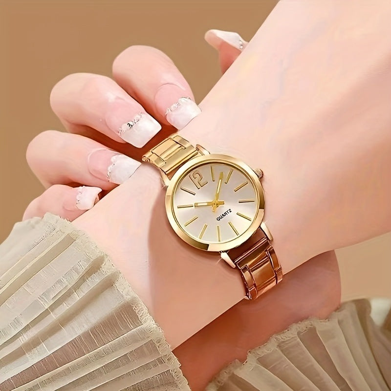 Women's Quartz Watch & Jewelry Set