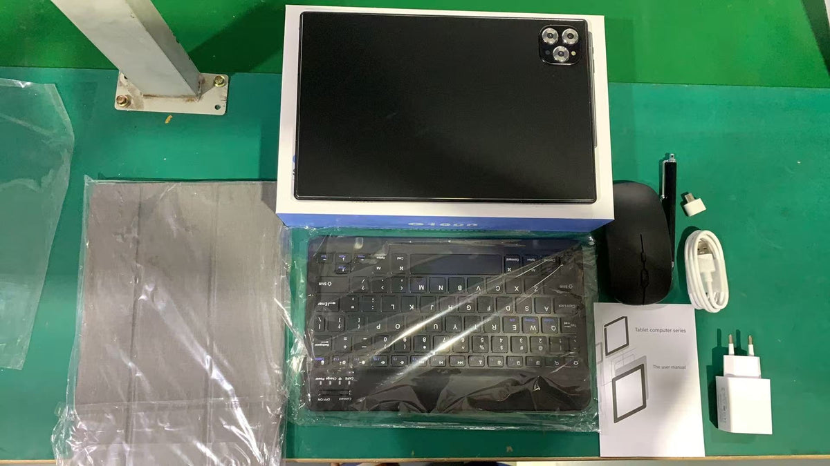 4G+32G (8G+128G) US standard / Black ((Cable+Charger+OTG Interface+Manual+Keyboard+Mouse+Silicone Case)