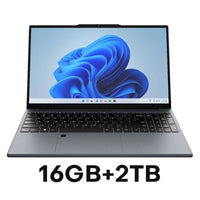 15.6" Laptop — Intel Core i7, 16GB DDR4, Up to 2TB SSD, Windows 11
