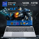 Portable 15.6" Gaming Laptop Computer Intel Core i9 10980HK/9900U Windows 11 PC Gamer 16GB RAM Fingerprint Unlock Notebook PC