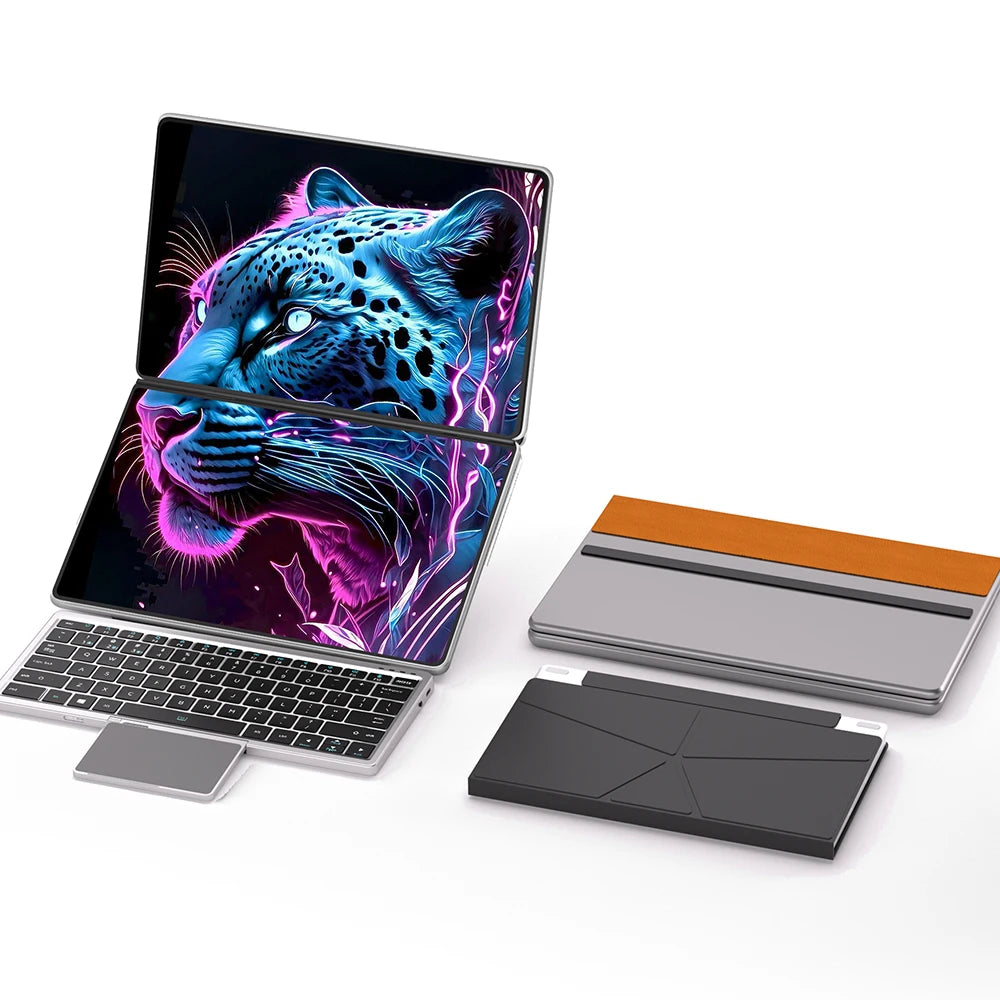 GLF-S2 Dual-Screen Laptop — Twin 10.9" Touch, Intel i3-1215U/N100, 2-in-1