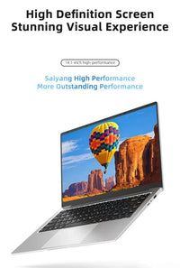 15.6" Office Laptop — Intel Atom x7, 12GB RAM, Up to 2TB SSD, Windows 11