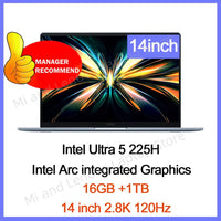 Xiaomi REDMI Book Pro 14 2025 – Intel Core Ultra 5/7 | Up to 32GB DDR5 | 1TB SSD | 2.8K 120Hz | Wi-Fi 6