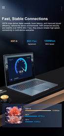 Ninkear N16Pro Laptop 16 inch 2.5K 120Hz Intel Core i7-12700H WiFi 6 16GB RAM 1TB SSD Laptop Windows 11 Notebook Office Computer