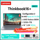 Lenovo ThinkBook 16 2026 – AMD Ryzen 7 or AI7 | Up to 32GB DDR5 | 1TB SSD | 2.5K 120Hz | AMD Radeon 780M