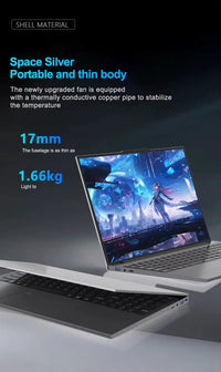 15.6" Laptop — Intel Core i7, 16GB DDR4, Up to 2TB SSD, Windows 11