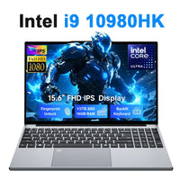 15.6" Intel Core i9 Gaming Laptop – 16GB RAM | FHD IPS | Fingerprint | Windows 11 | Metal Build