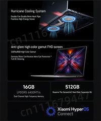 RedmiBook 14 / 16 — Ryzen 5/7, 16GB RAM, 512GB SSD (International Model)