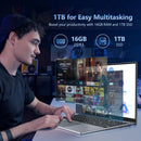 Portable 15.6" Gaming Laptop Computer Intel Core i9 10980HK/9900U Windows 11 PC Gamer 16GB RAM Fingerprint Unlock Notebook PC