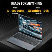 LENO 2026 15.6" Ultraslim Gaming Laptop – Intel Core i9-10980HK | Up to 32GB DDR4 | 2TB SSD+HDD | Windows 11 Pro