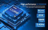 15.6" Intel Core i9 Gaming Laptop – 16GB RAM | FHD IPS | Fingerprint | Windows 11 | Metal Build