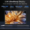 Ninkear N16Pro Laptop 16 inch 2.5K 120Hz Intel Core i7-12700H WiFi 6 16GB RAM 1TB SSD Laptop Windows 11 Notebook Office Computer