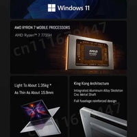 Xiaomi Laptop REDMI Book 14 /REDMI Book 16 R5-7535H/R7-7735H 16G 512G SSD Thin Notebook Game Office Design Laptop