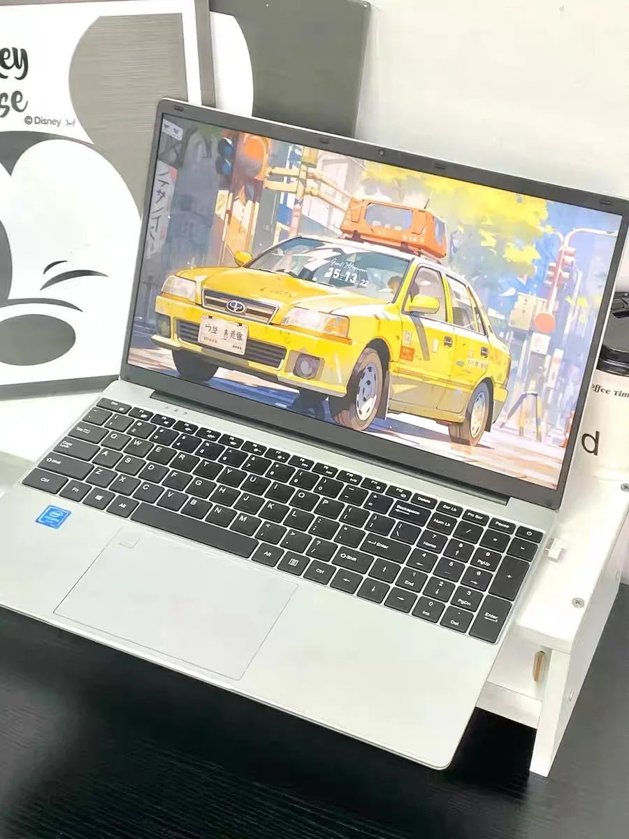 15.6" Laptop — Intel Celeron N5095, 8GB RAM, 128GB SSD, FHD