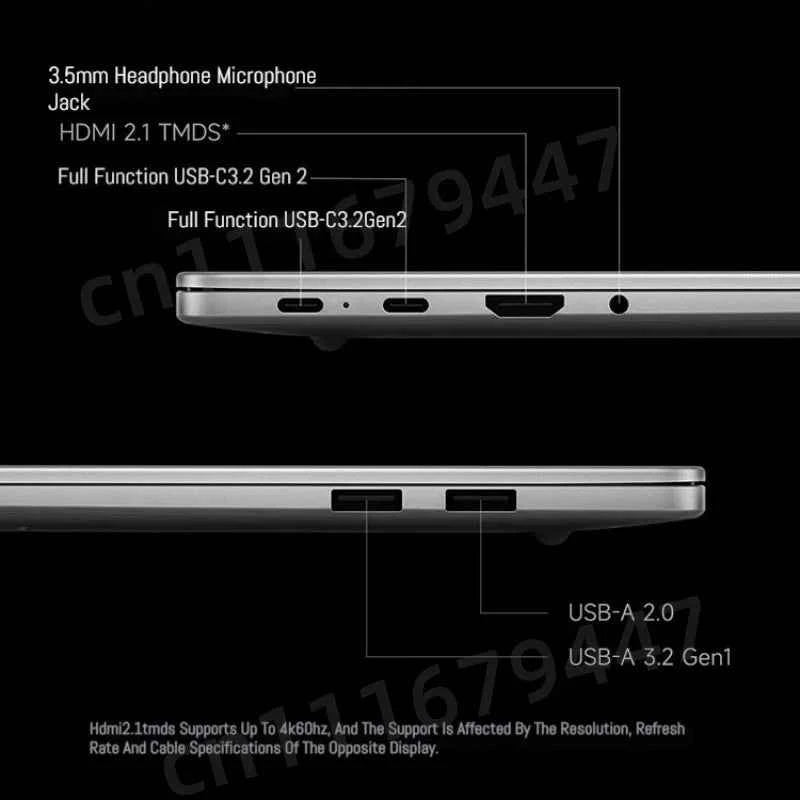 Xiaomi Laptop REDMI Book 14 /REDMI Book 16 R5-7535H/R7-7735H 16G 512G SSD Thin Notebook Game Office Design Laptop