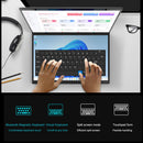 CRELANDER Dual-Screen Laptop — 14"+14" 2K Touch, 2-in-1 360° Flip, Intel N95/N100