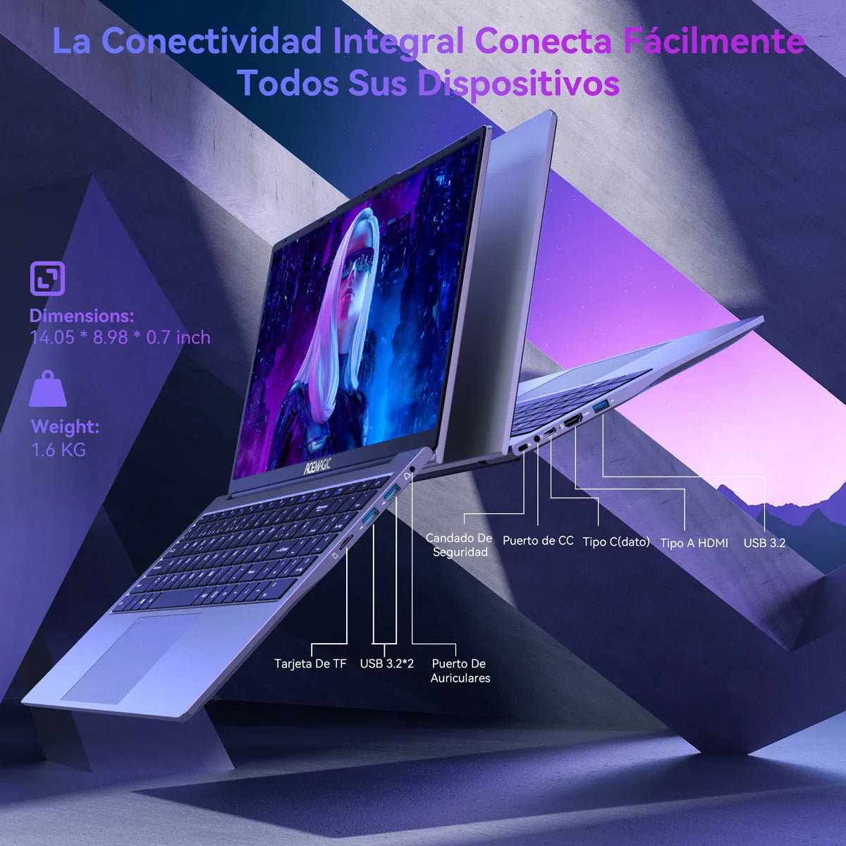 KAMRUI 15.6" Gaming Laptop – AMD Ryzen 7 5825U or Ryzen 5 7430U | 16GB DDR4 | 512GB NVMe | Wi-Fi 6 | Windows 11 Pro